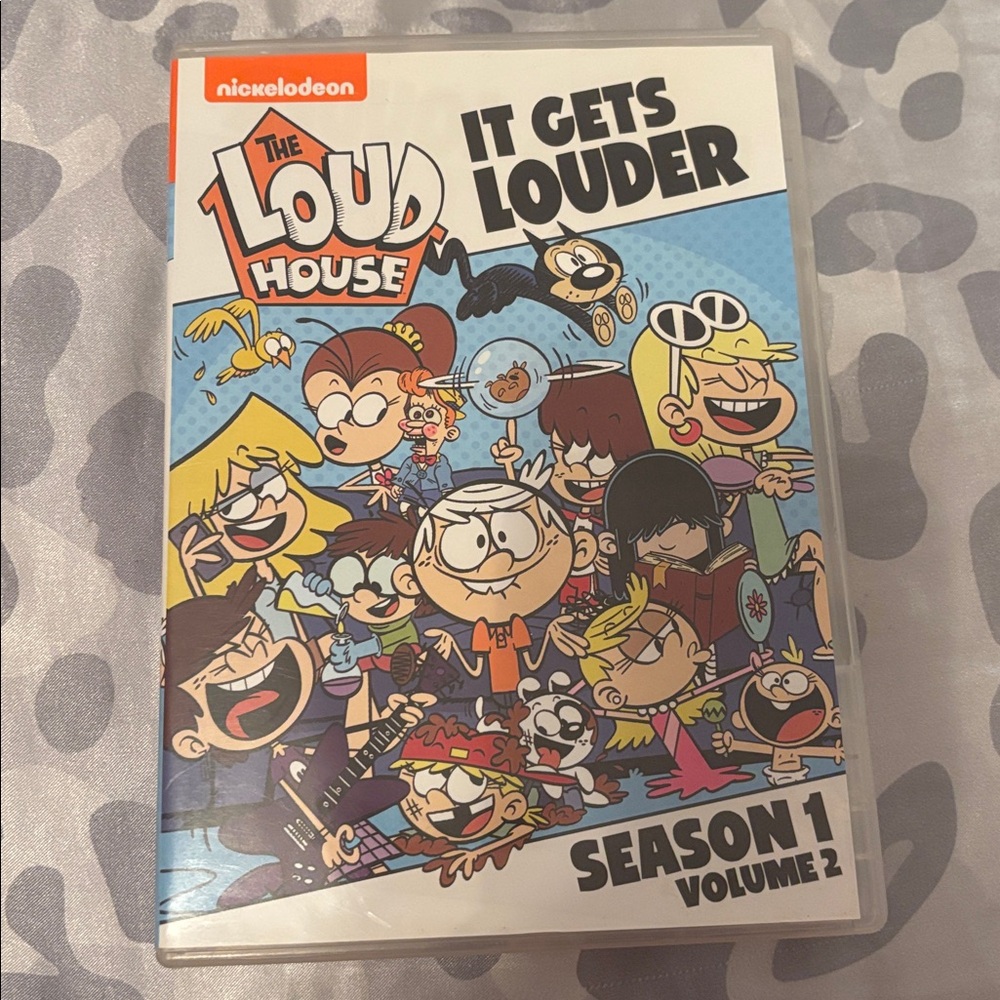 Nickelodeon The Loud House Colorful Cartoon DVD *CD’s NOT included*